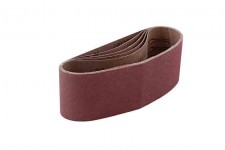 Sanding belts for belt sander 75х457mm Р100 5pcs