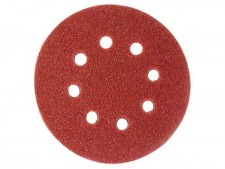 Sanding discs ø125mm K120 with 8 holes 10pcs