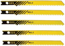 Jigsaw blades for wood U 16tpi set 5pcs