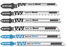 Assorted Jigsaw Blades 'T' Shank 10 pcs. Set