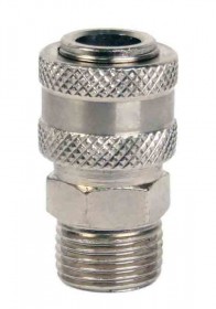 Air quick coupler male thread 1/2M
