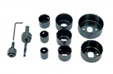 Hole cutters ø19-64mm 11pcs. kit