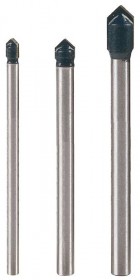 Glass and Tile Drill Bits 3 pcs Set