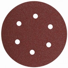 Paper Sanding Discs VELCRO with 6 Holes 10pcs