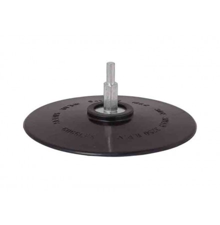 Rubber backing disk ø125mm for power drill