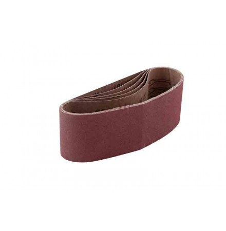 Sanding belts for belt sander 75х457mm Р120 5pcs