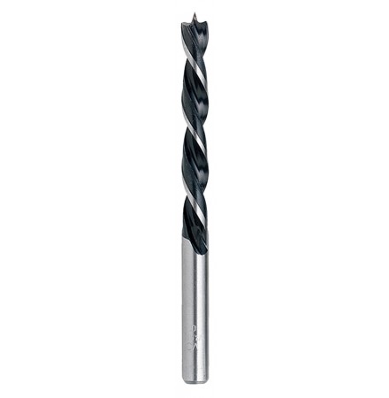 Brad point drill bit for wood