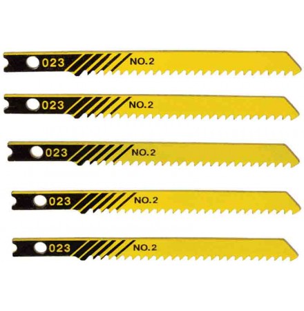 Jigsaw blades for wood U  8tpi set 5pcs