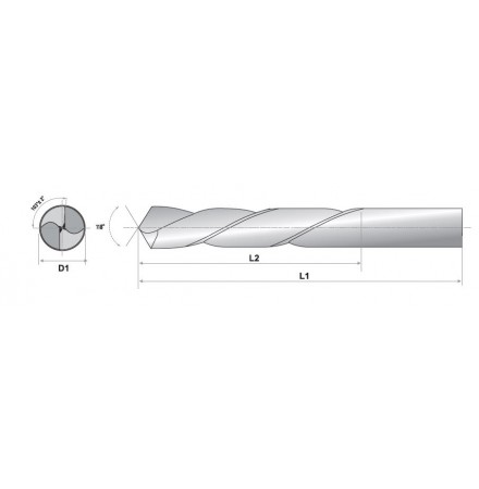 Drill Bits HSS-Co RAIDER